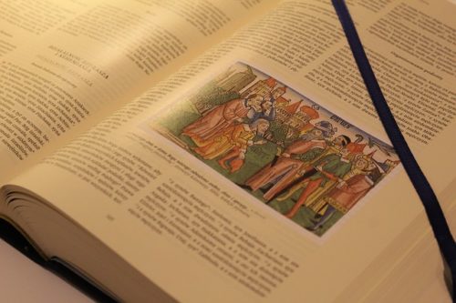 Bible from middle ages
