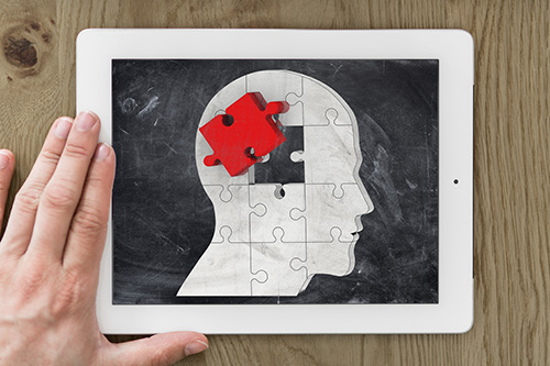 Brain puzzle brain-exercise