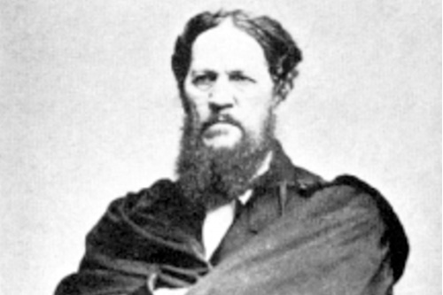 Josiah Harlan - wikimedia commons (1) Black and white photograph of Josiah Harlan