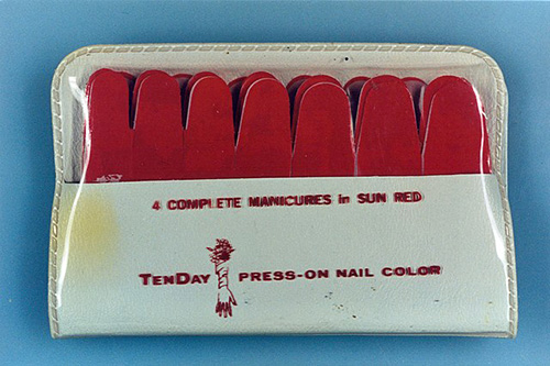 1950s tv advertisement for press on nails 1950's TV Advertisement for TenDay Press on nails