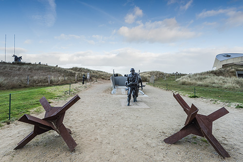 D-day and Normandy Normandy beach memorial for D-Day