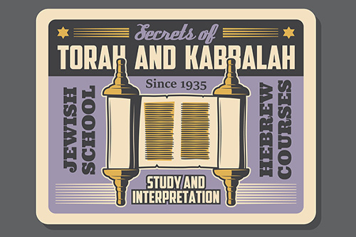 Torah and Kabbalah Graphic of the Torah and Kabbalah education