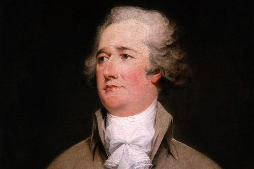 Portrait of Alexander Hamilton