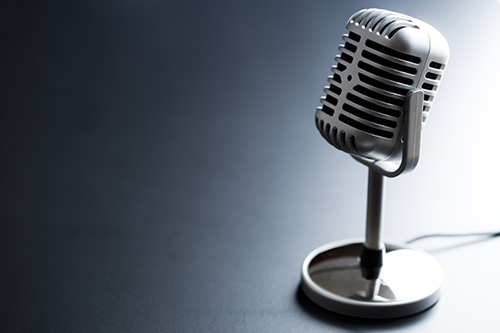 Old style microphone
