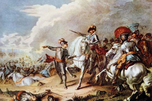 English-Civil-War Painting of the English Civil War