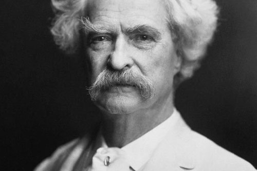 twain Photo of Mark Twain