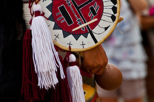 Native American ceremonial garb