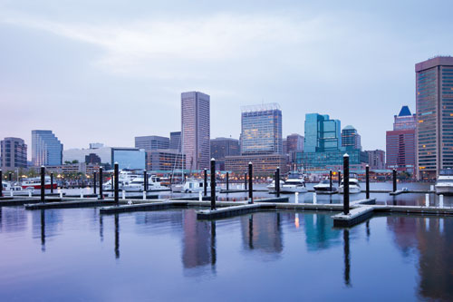 baltimore Picture of docks in Baltimore