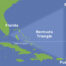 Map of the Bermuda Triangle