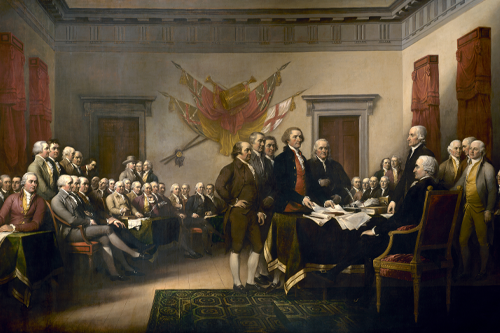 declarationindependence Painting of the signing of the Declaration of INdependence