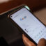 Someone searching Google on a smartphone