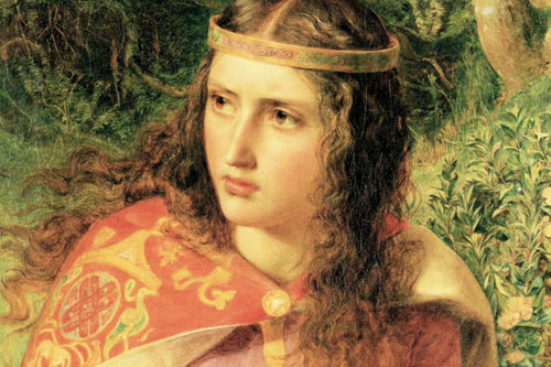 Painting of Eleanort of Aquitane