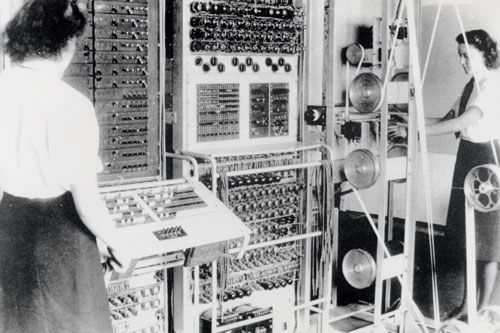 Female codebrakers during WW2
