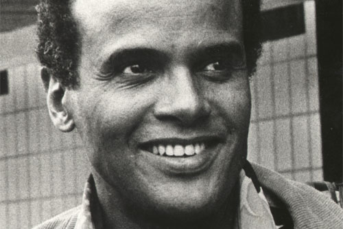 Close up photo of Harry Belafonte