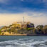 View of Alcatraz from San Francisco Bay