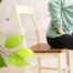 Woman exercising in a chair
