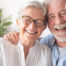 Older adult couple laughing