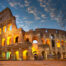 Ruins of the Roman Coliseum