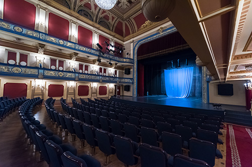 Ornate vintage theater