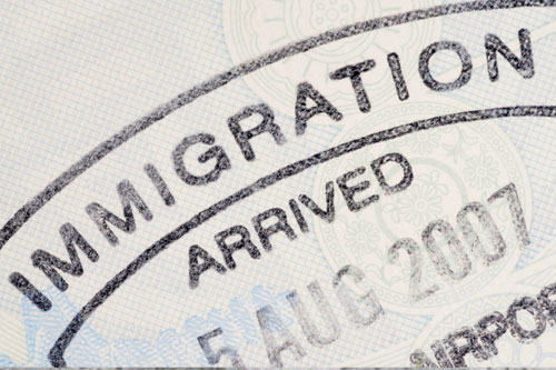 US Immigration Stamp