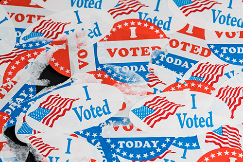 I voted stickers